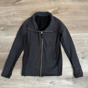 Lululemon Radient Heathered Black Jacket